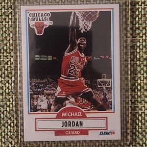 Michael Jordan Chicago Bulls Trading Card
